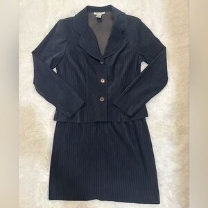 Dawn Joy 2 Piece Blazer Skirt Suit Women’s Size 9/10 Vintage